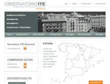Tablet Screenshot of iteweb.es